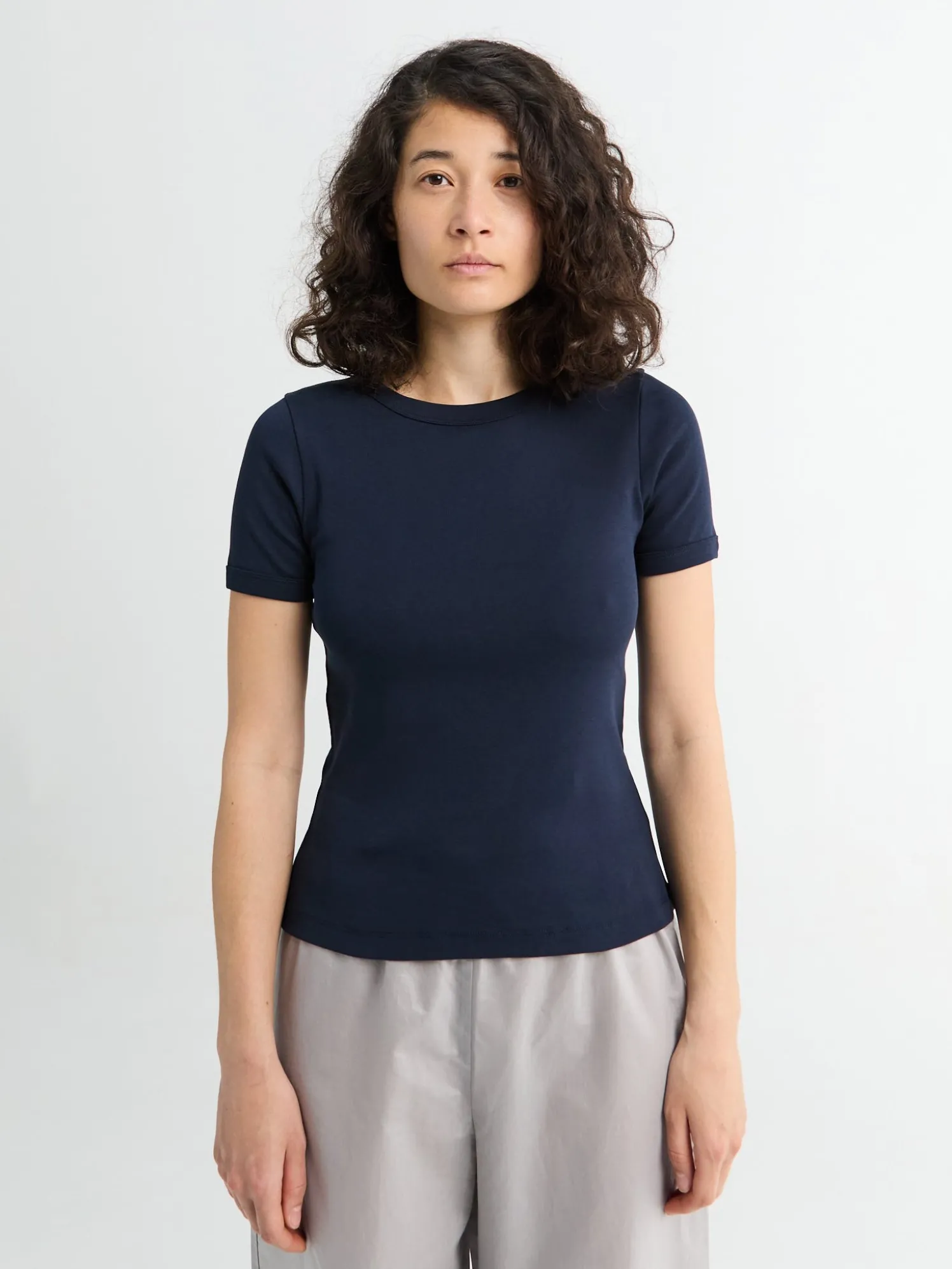 Car Tee i Navy
