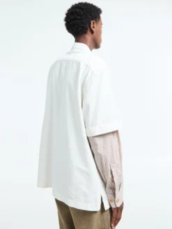 Cassen Denim Skjorte i Off-White