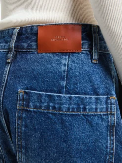 Chalco Bukser i Worn Wash Indigo