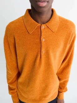Chenile Polo i Orange