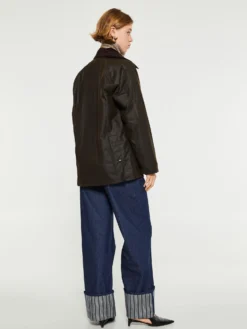Classic Bedale Wax Jacket in Olive