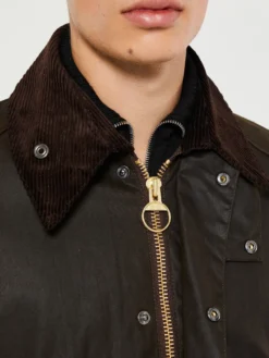 Classic Bedale Wax Jacket in Olive