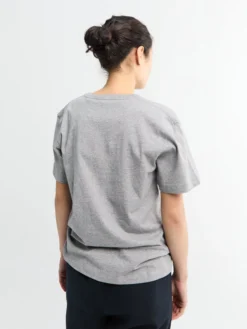 Classic Circular Tee i Gråmeleret
