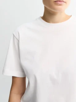 Classic Circular Tee I i Hvid