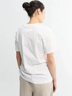Classic Circular Tee I i Hvid