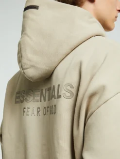 Classic Fit Fleece Zip-Up Hoodie i Timber