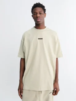 Classic Fit T-Shirt i Abbey Stone