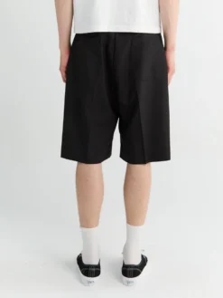Classic Shorts i Sort Tropisk Uld