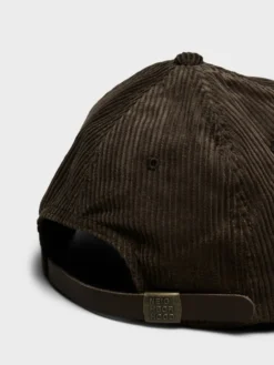 Corduroy Dad Cap i Brun