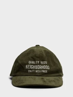 Corduroy Dad Cap i Olive Drab
