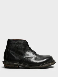 Cortege Boots i Deep Black Læder