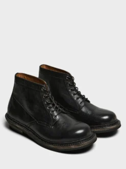 Cortege Boots i Deep Black Læder