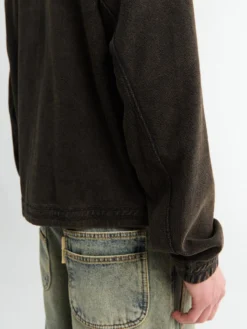 Covet Full Zip i Burned Black