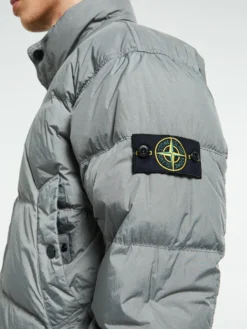 4100010 Crinkle reps NY Bomber Jacket i Cement