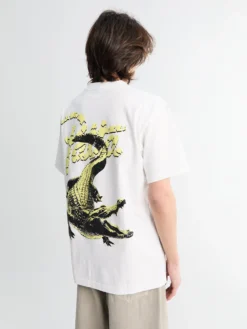 Croco T-shirt i Hvid