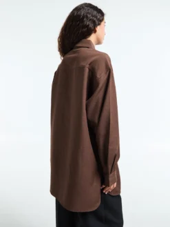 Culver Cargo Skjorte i Dark Brown