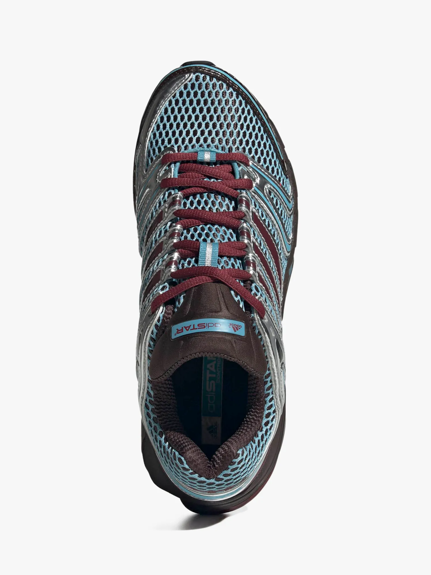 Dame Adistar Control 5 Sneakers i Preloved Blå, Mørkebrun og Grå Five