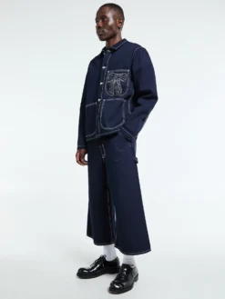 Denim Bukser i Indigo Blue