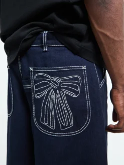 Denim Bukser i Indigo Blue