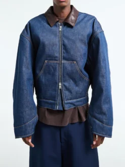 Denim Jacket i Indigo Blue