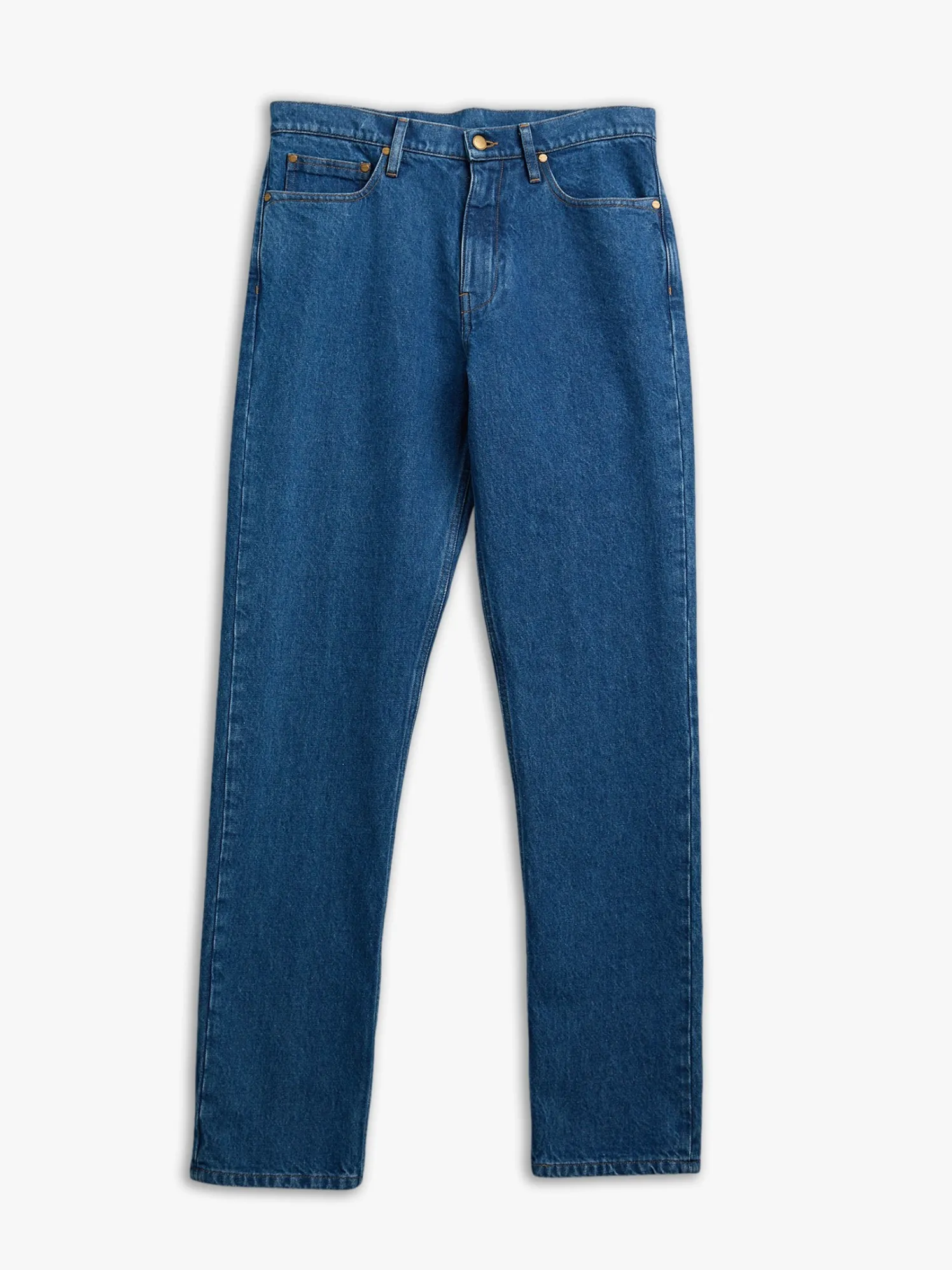Denim Trouser 2 Treated i Medium Denim