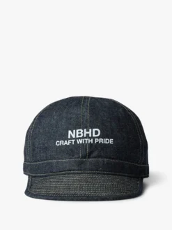 Denim Utility Cap in Indigo