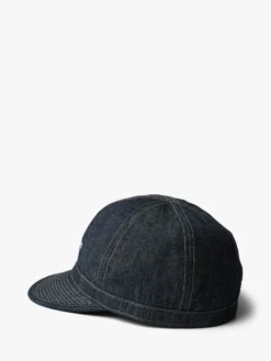 Denim Utility Cap in Indigo