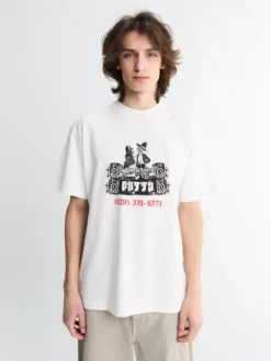 DJ Skully T-Shirt i Hvid