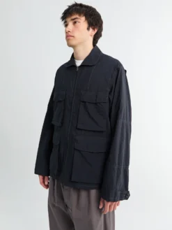 3D Pocket Jacket i Squid Ink