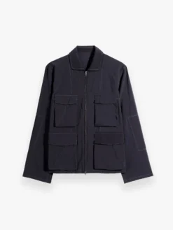 3D Pocket Jacket i Squid Ink