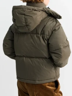 Dyngja Down W Cropped Jakke i Tarmac - Eksklusiv Farve