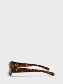 Eddie KYU Solbriller i Dark Tortoise og Brown Gradient Lens