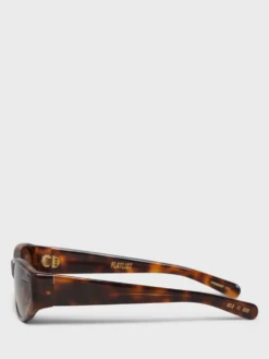 Eddie Kyu Solbriller i Tortoise og Brown Gradient Lens