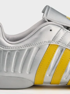 Elite Mei Miaou Shoes i Silver Metallic, Collegiate Navy og Hazy Yellow