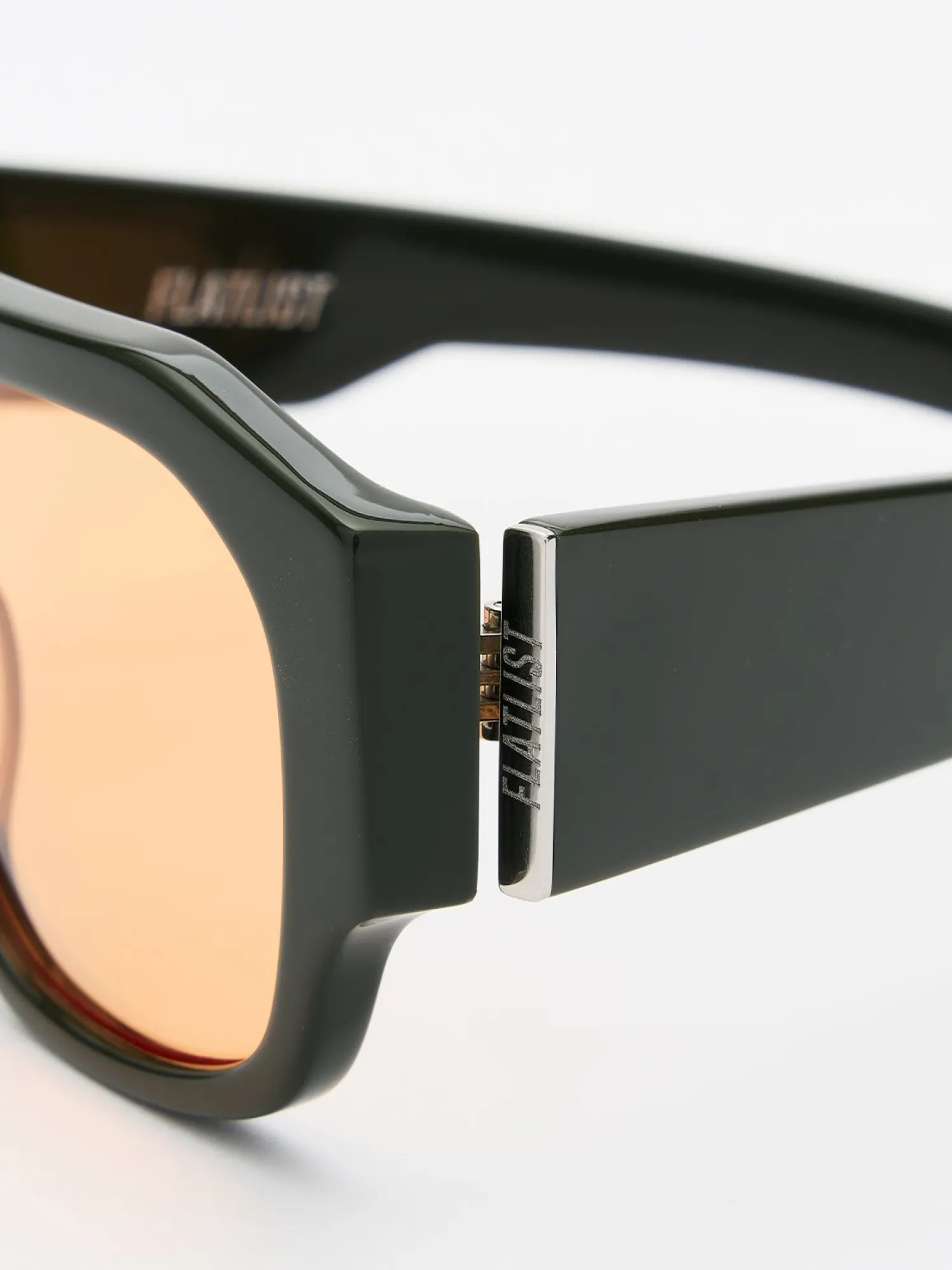 Flatlist x Sunflower Shade 02 Solbriller i Forest Green og Solid Orange Lens