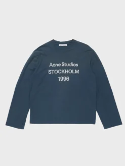 FN-UX-TSHI000016 T-Shirt i Mørkeblå