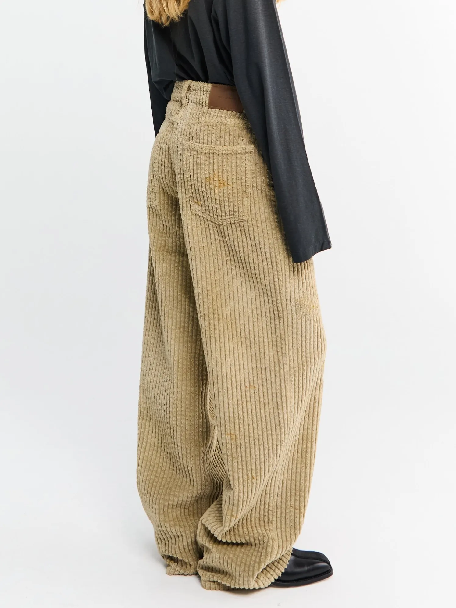 Full Cut Jeans i Tired Teddy Wash