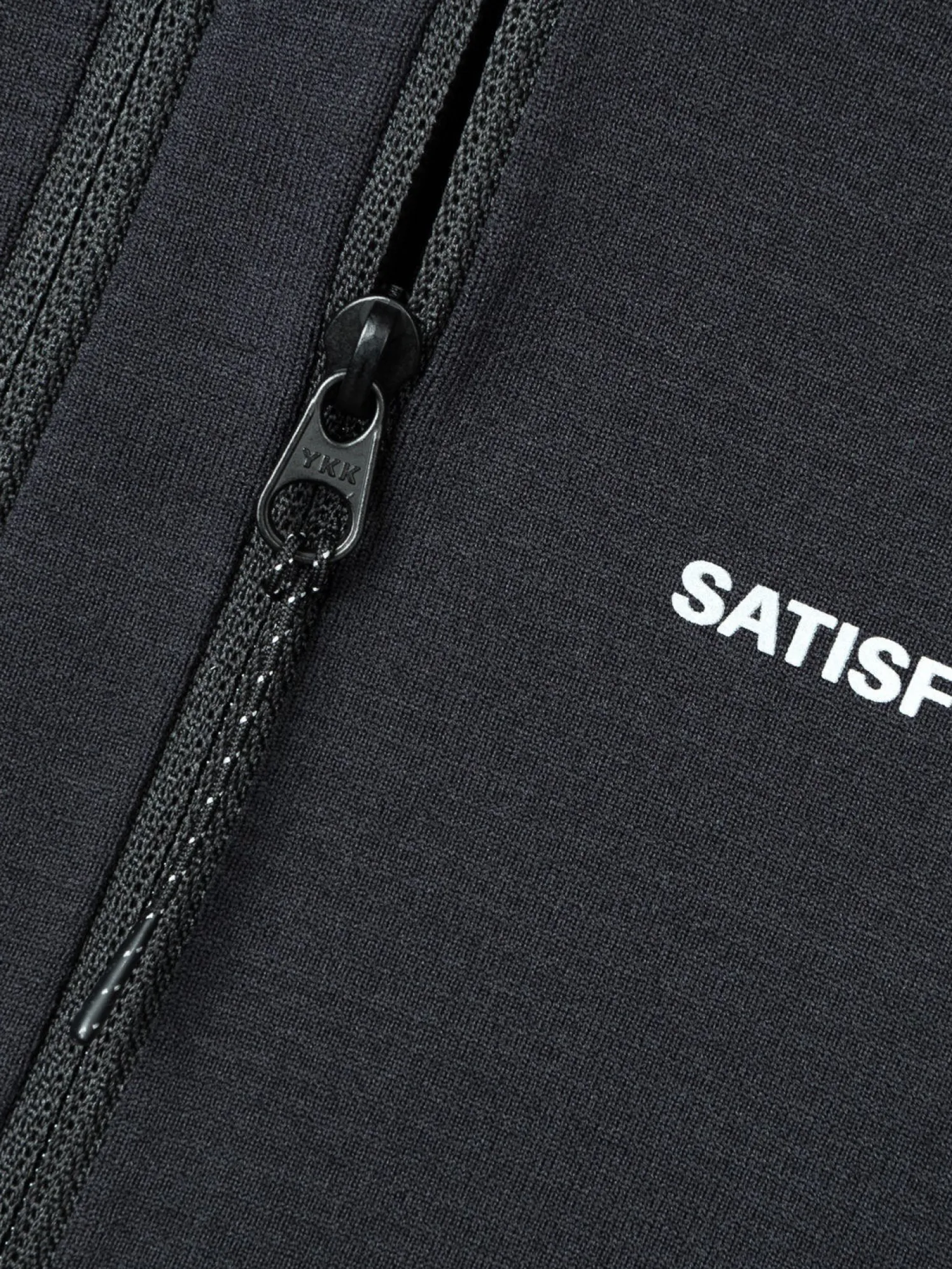FuzzFleece Half-Zip i Sort