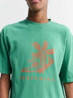 Geoponika kortærmet T-shirt i Grøn