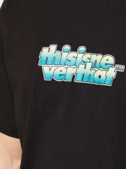 Gradient OL-Logo T-Shirt i Sort
