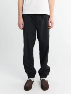 Grosgrain Tape Joggers i Sort