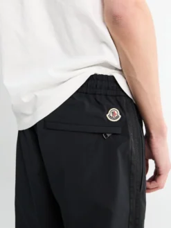 Grosgrain Tape Joggers i Sort