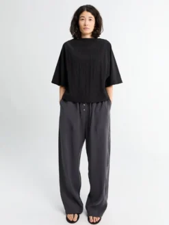 Hera Draw Cord Pant i Grå