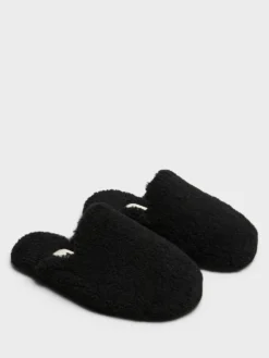 Hjemme Slippers i Sort