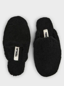 Hjemme Slippers i Sort