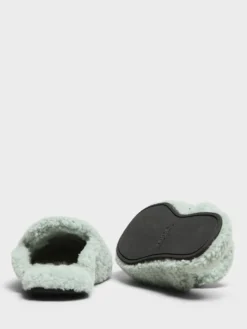 Hjemme Slippers i Teal