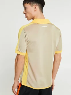 Home Jersey Polo i Beige og Gul