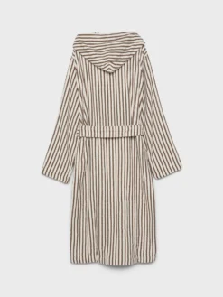 Hooded Badekåbe i Kodiak Stripes