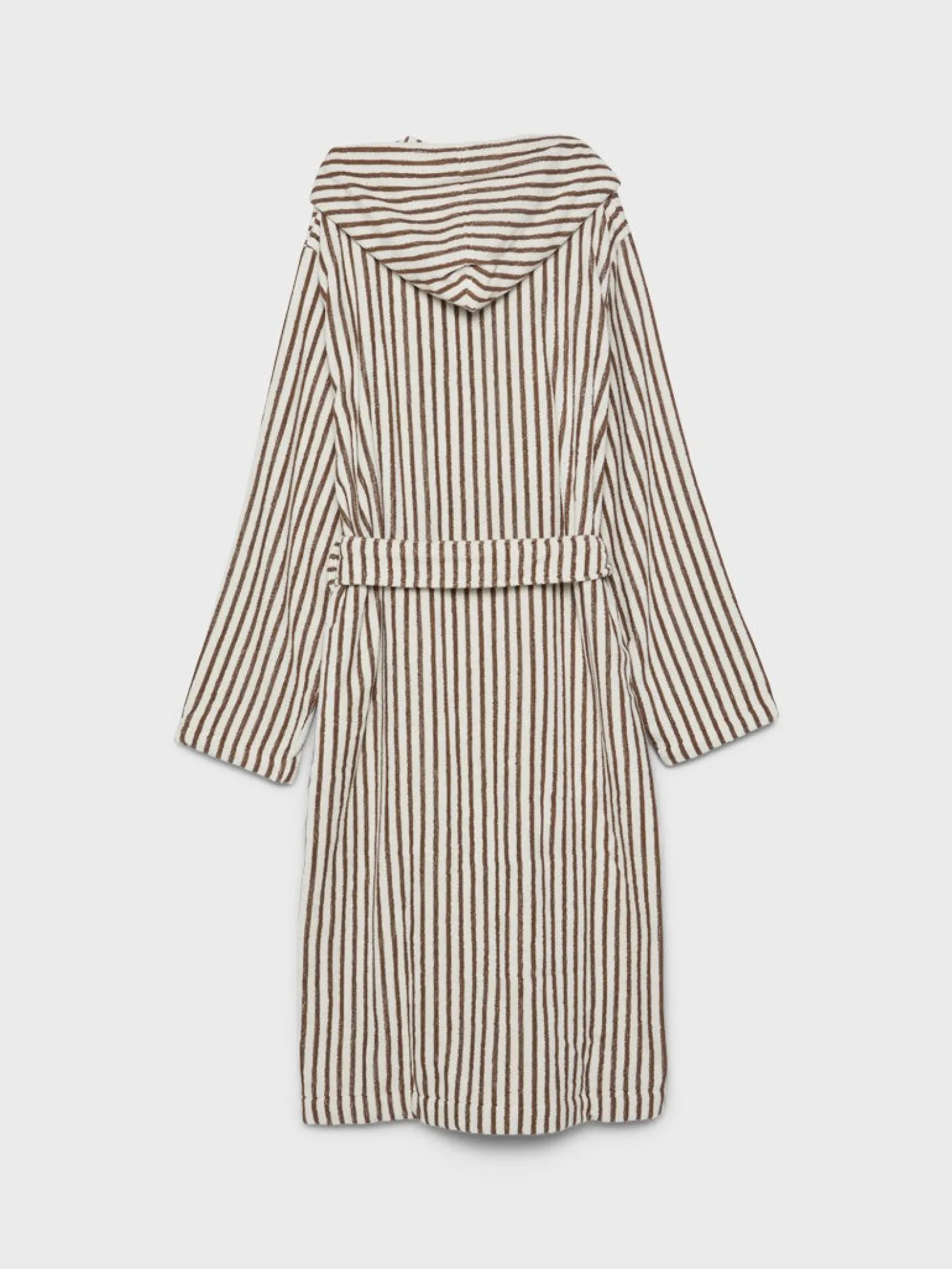 Hooded Badekåbe i Kodiak Stripes