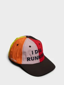 I Dig Running Dad Hat i Multi